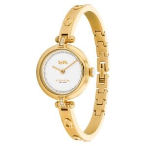 Shop Coach Gold Bracelet Watch