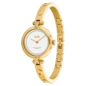 Shop Coach Gold Bracelet Watch